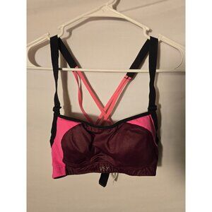 Victorias Secret VSX Sports Bra Underwire Womens Pink Size 32B